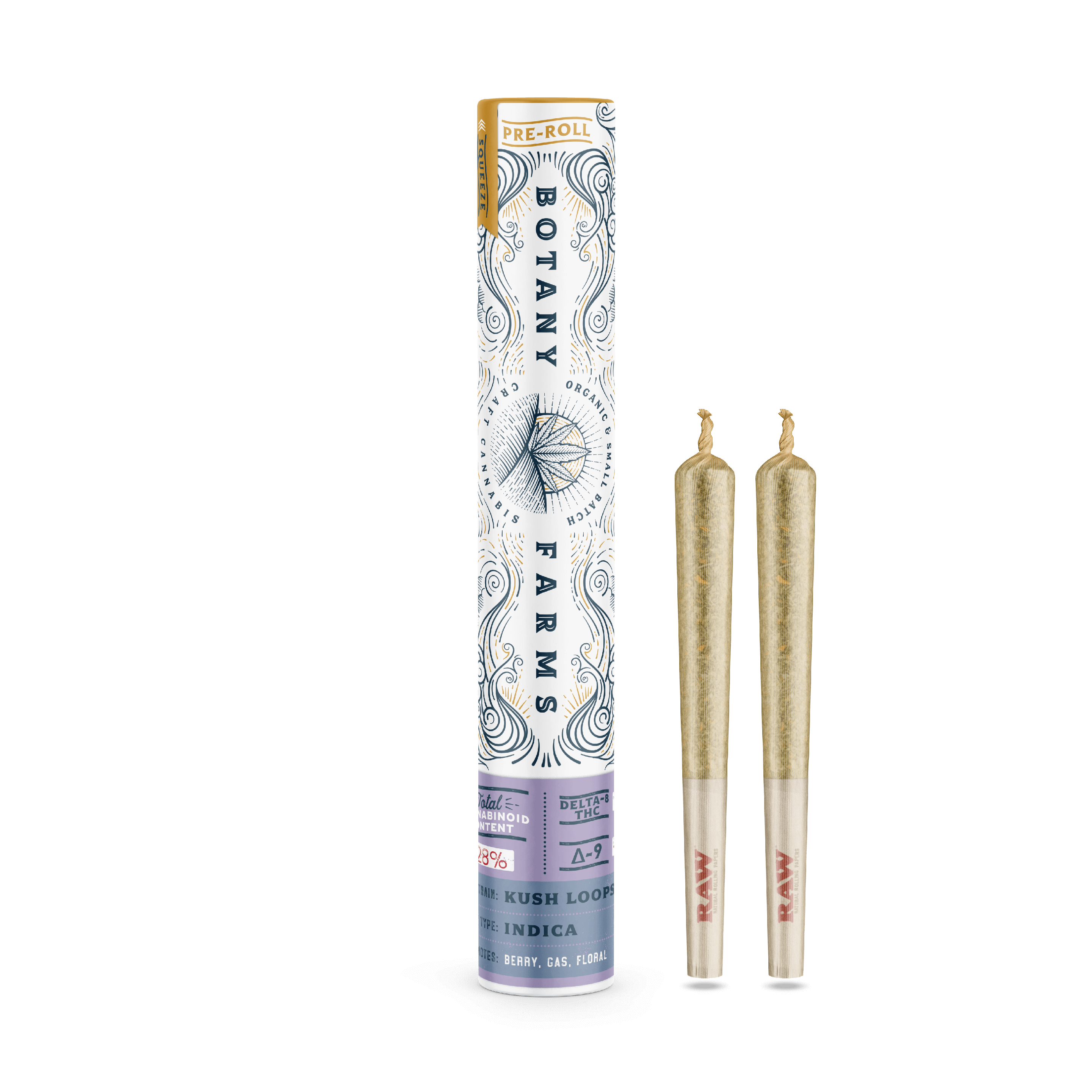 Delta-8 Kush Loops Pre-Roll (2 Half Grams)