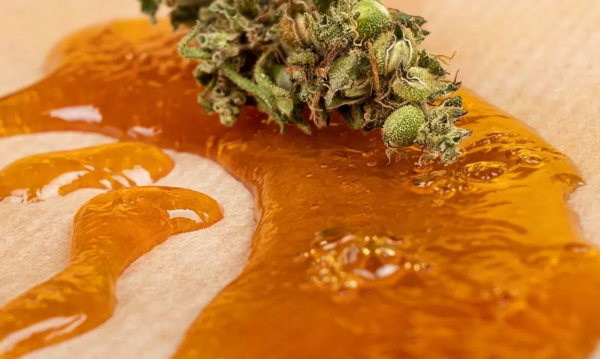 Cannabis wax and buds
