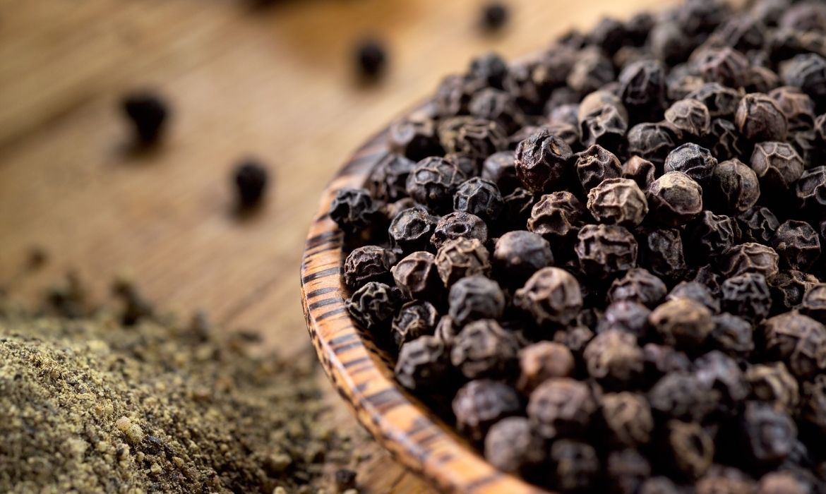 Black pepper full of Sabinene