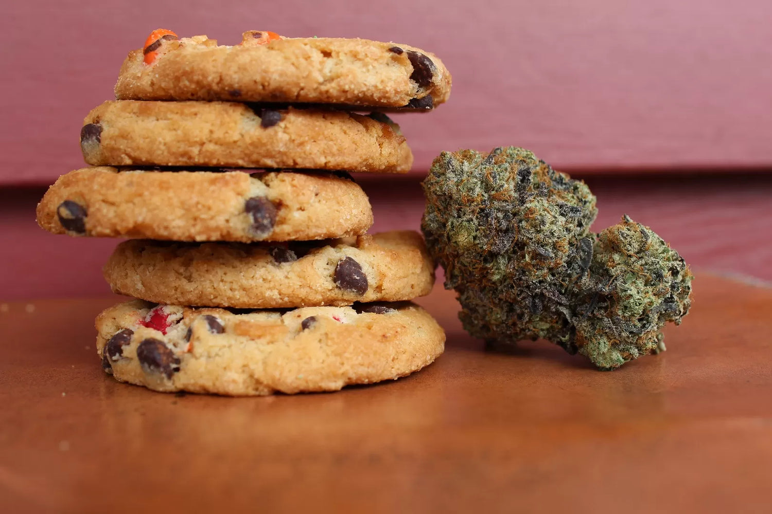 BEC strain next to a pile of cookies