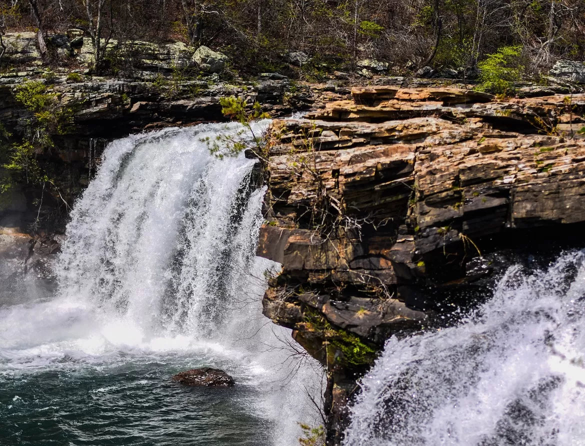 A waterfall in Tennessee