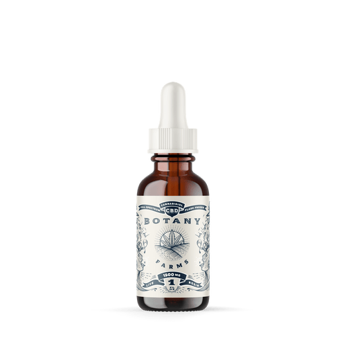 Live Resin CBD + THC Tincture (1500mg) from Botany Farms