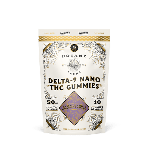Nano Delta 9 Microdose Gummies from Botany Farms