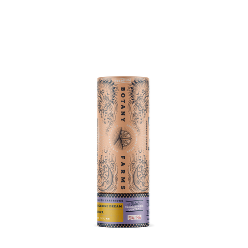 Delta-8 THC Vape Cartridge: Tangerine Dream Sativa from Botany Farms