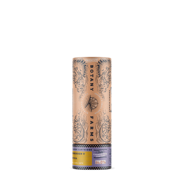 Botany Farms THCV Live Resin + Delta 8 THC Vape Cartridge Forbidden V